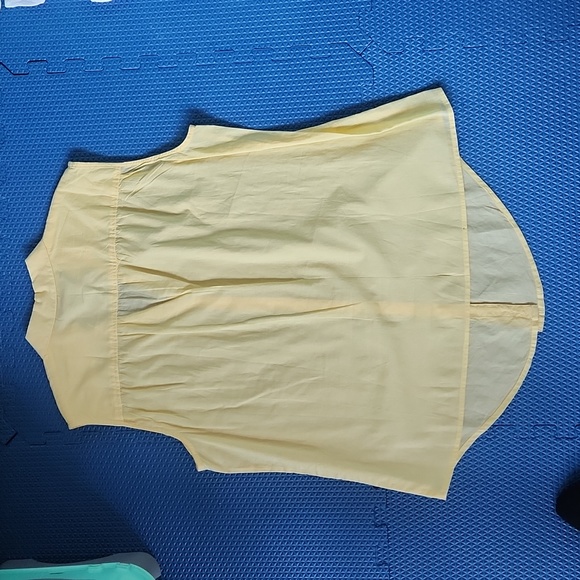 Mango Casual Women's Sleepless top size L Yellow - Picture 2 of 5